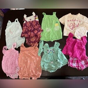 Assorted Baby Rompers and Outfits